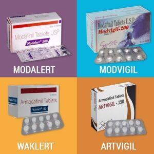 COMBO MODALERT / WAKLERT / MODVIGIL / ARTVIGIL 10 PILLS EACH